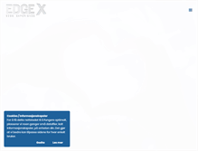Tablet Screenshot of edgex.no